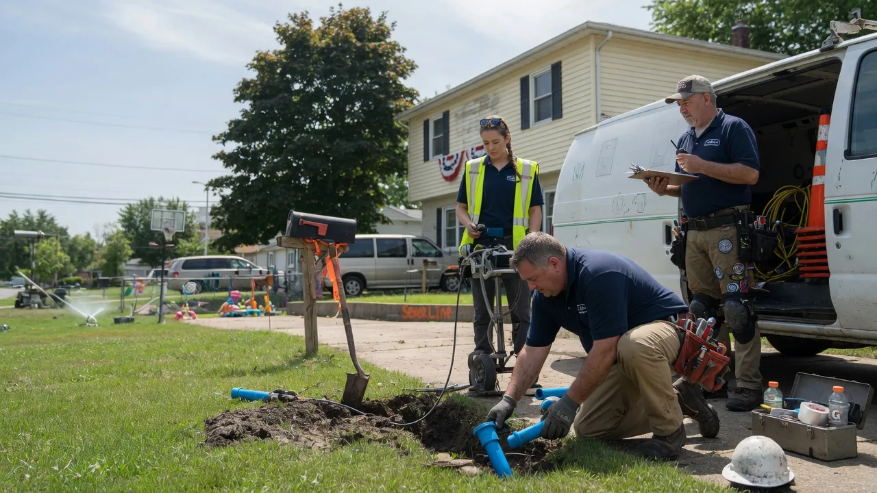 Slab Leak Repair in New Market, IA near me